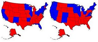 First 2008 Electoral College Map